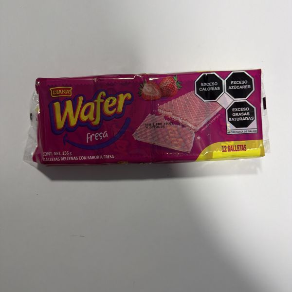 WAFER DIANA  FRESA  C/12 TINAJITA