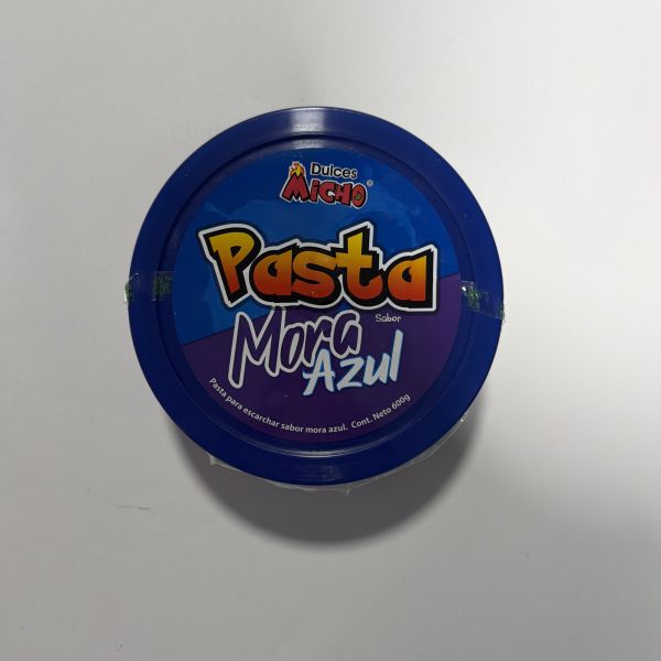 PASTA MORA AZUL C/600 GRS MICHO