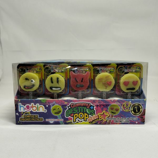 GUMMY GESTOS  C/30 HUBIN
