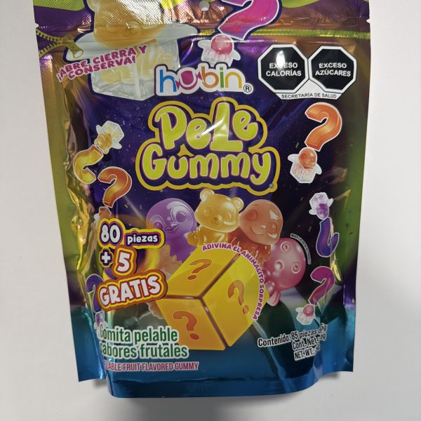 PELE GUMMY ANIMALITOS C/85 HUBIN