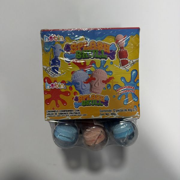 SPLASH SKULL C/12 PZS HUBIN