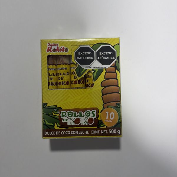 ROLLITO DE COCO 50 GRSC/10 KOKITO