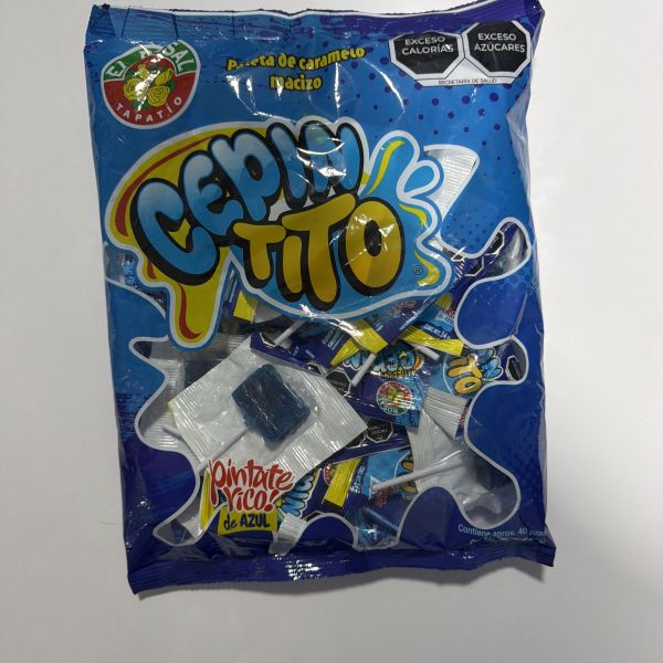 PALETA CEPIN-TITO AZUL C/40 PZS EL ROSAL