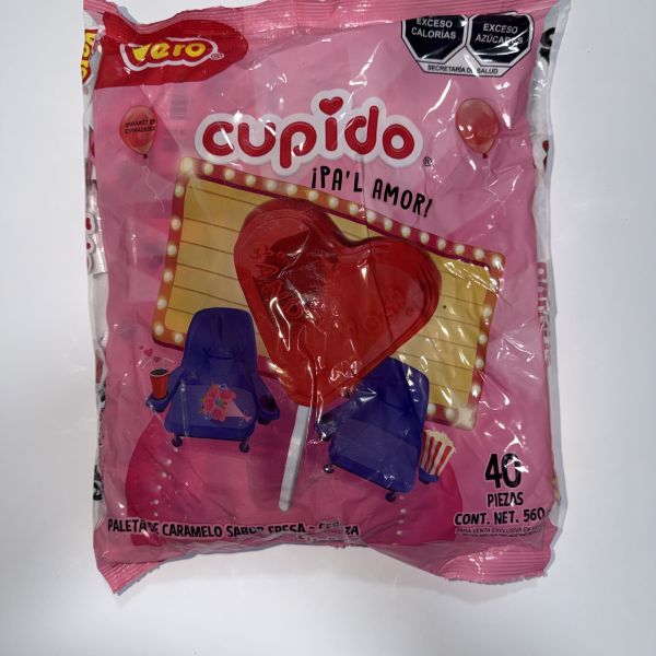 CUPIDO CEREZA C/40 VERO.
