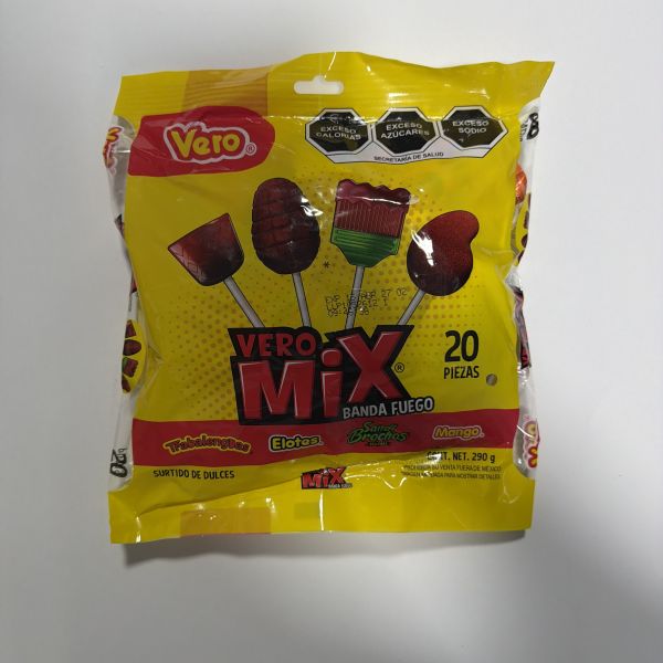PALETAS MIX PICOSITO C/20 VERO