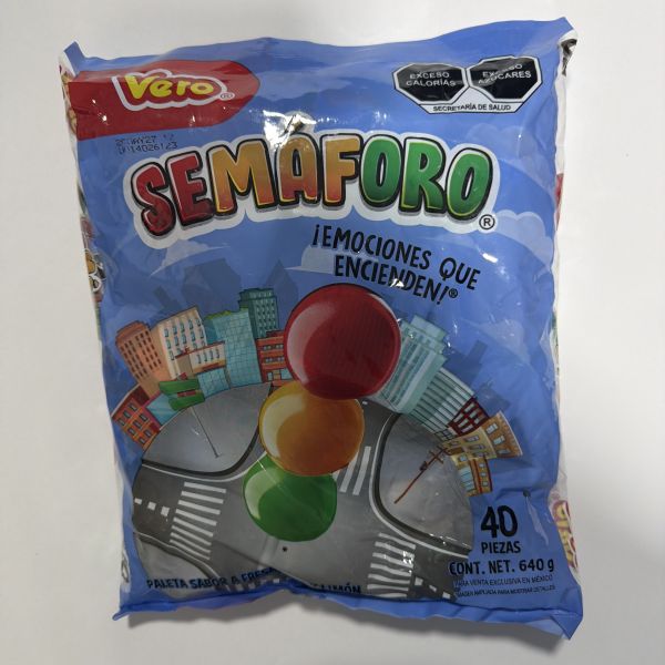 SEMAFORITO 16 GRS C/40 VERO.