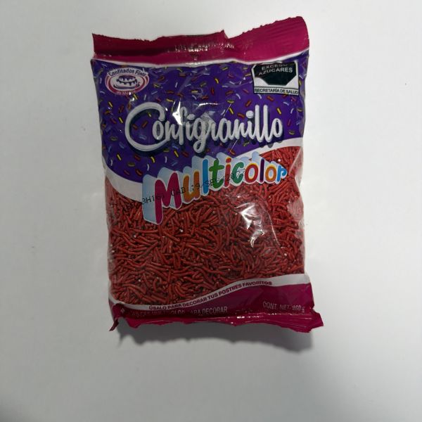 CONFIGRANILLO ROJO C/250 GRS CONFITADOS