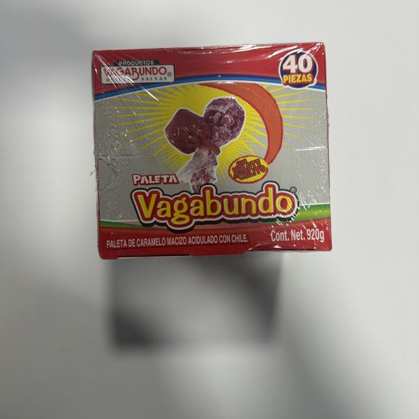 PALETA VAGABUNDO DISPLAY C/40 VAGABUNDO